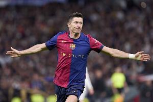 每体：莱万是多特的克星，他以往27次对阵多特打入27球